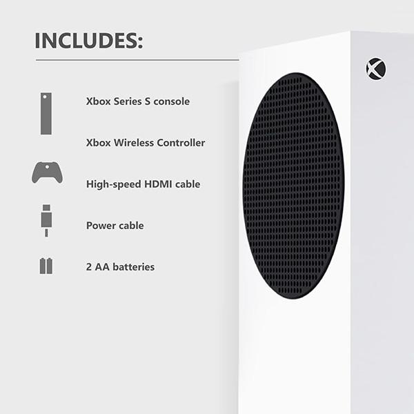 Microsoft Xbox Series S 1TB All-Digital Console - Disc-Free Gaming, EP2-00634 (Robot White)