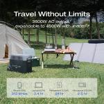 ECOFLOW Portable Power Station 3600Wh DELTA Pro - 120V AC Outlets, 3600W, 2.7H Fast Charge, Solar Generator for Home Use, Camping, RV & Emergencies