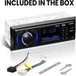 OSS Audio Systems 616UAB Car Stereo with Bluetooth - Single DIN, MP3, USB, Aux-in, AM/FM, No CD DVD Player