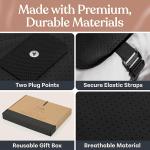 GAYA Grounding Mat For Bed - For Sleeping Improvement, Muscle Relaxation, Earthing Pad For Feet, Mats For Desk, & Earth Pads For Bedding