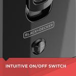 BLACK+DECKER 400-Watt Fruit & Vegetable Juice Extractor (JE2400BD) - Black