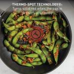 T-fal Ultimate Hard Anodized Nonstick Cookware Set 17 Piece - Oven Broiler Safe 400F, Kitchen Cooking Set w/Fry Pans, Saucepans, Saute Pan, Griddle, Pots & Pans, Dishwasher Safe (Black)