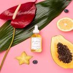 Earth Harbor SUNSHINE DEW Cleansing Oil - Deep Cleanse & Makeup Remover, Papaya Enzymes and Sea Kelp, 4 fl oz