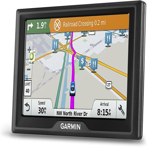 Garmin Drive 61 USA LM GPS Navigator System with Lifetime Maps - Spoken Turn-By-Turn Directions, Direct Access, Driver Alerts, TripAdvisor and Foursquare Data