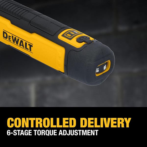 DEWALT Cordless Screwdriver - FLEXDRIVE Control & Screwdriving Bits (DWHT66719)