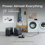 ECOFLOW Portable Power Station 3600Wh DELTA Pro - 120V AC Outlets, 3600W, 2.7H Fast Charge, Solar Generator for Home Use, Camping, RV & Emergencies
