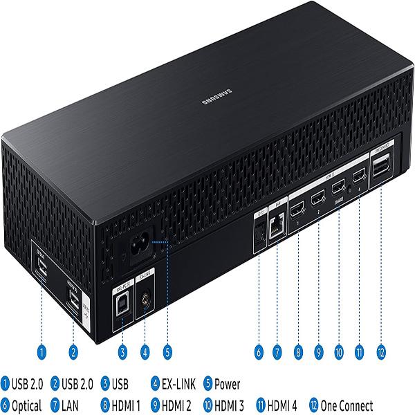 SAMSUNG 55" inch Odyssey Ark 4K UHD 165Hz Curved Quantum Mini LED Gaming Monitor