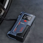 EAFC Electric Tire Pump with Light Jump Starter - Portable Car Inflator Pump Power Display Air Compressor for Car 150PSI