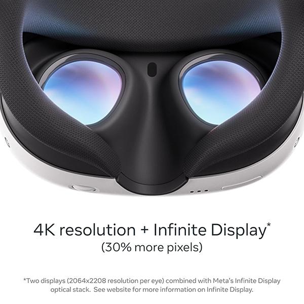 Meta Quest 3 512GB - Ultimate Mixed Virtual Reality Experiences — Get Batman: Arkham Shadow (White)