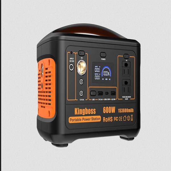 Kingboss Portable Power Station 110V/600W 568Wh Lithium Battery