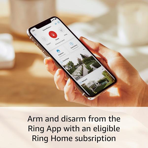 Ring Alarm 8-Piece Kit (2nd Gen) – Wireless Smart Home Security System | Expandable | Easy Setup | Mobile App Control | 24/7 Professional Monitoring | Alexa Compatible
