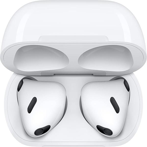 Apple AirPods (3rd Generation) Wireless Ear Buds - Bluetooth Headphones, Lightning Charging, Case Included, 30 Hours of Battery Life (White)