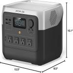 ECOFLOW Portable Power Station RIVER 2 Pro - 768Wh LiFePO4 Battery, 70 Min Fast Charging, AC Outlets